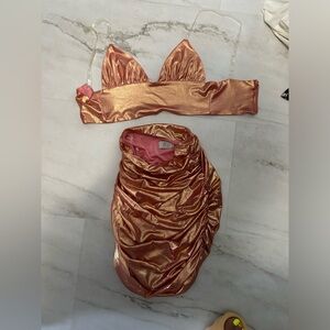 Oh Polly rose gold shimmer set size 2